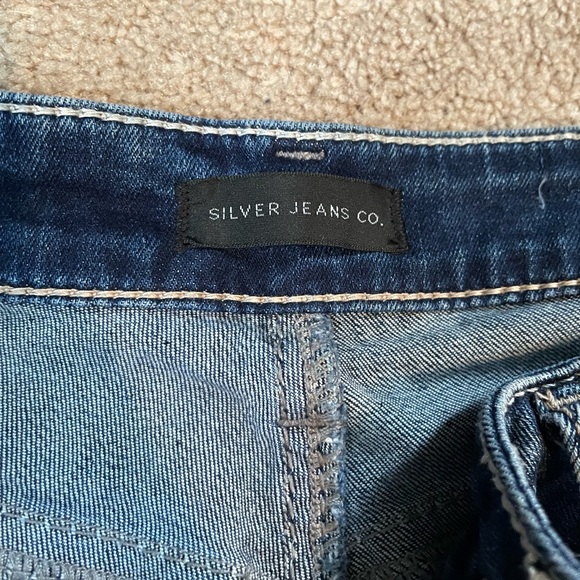Cropped silver jeans - Picture 1 of 3